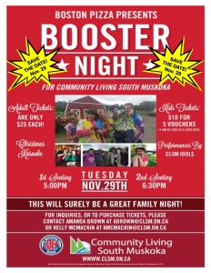 BP Booster Night - Save the Date!