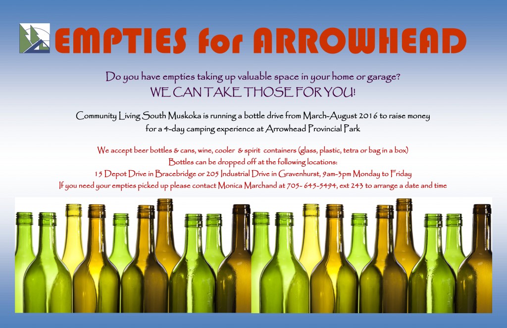 Bottle Drive 2016